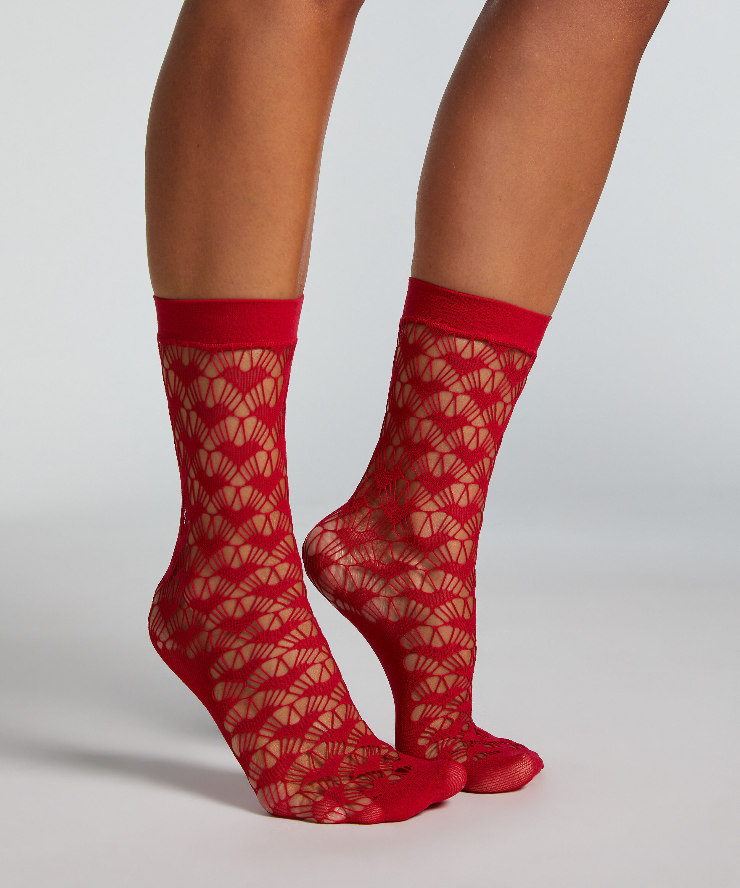 1 paire de chaussettes, Rouge