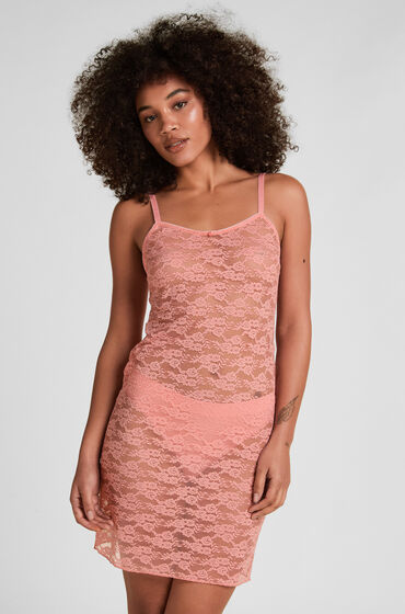 Hunkemöller Robe nuisette en dentelle intégrale Rose