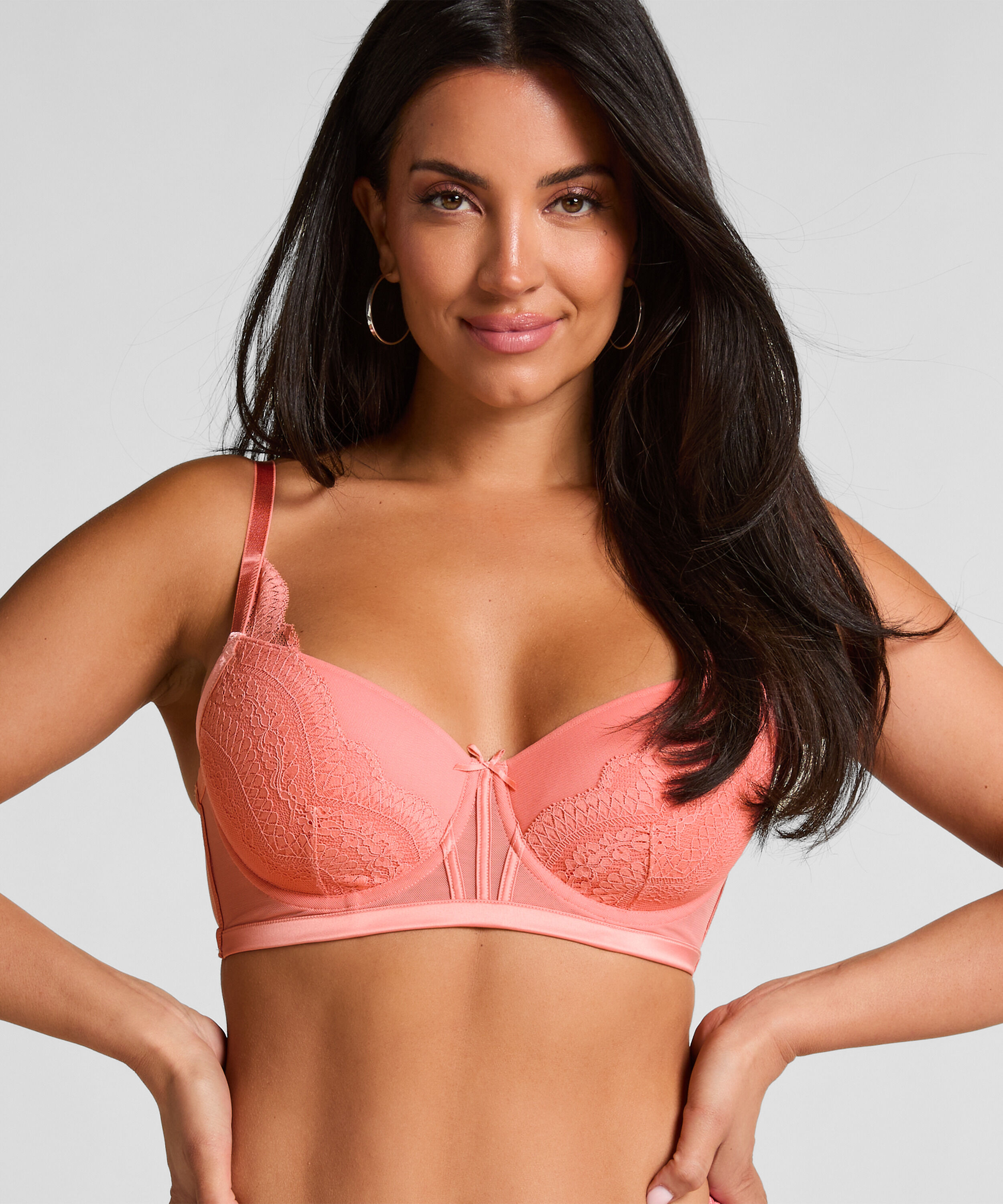 Soutien-gorge push-up à armatures Robijn, Orange