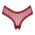 Slip brésilien V-shape Mesh, Rouge