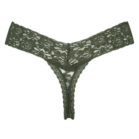 String dentelle florale, Vert