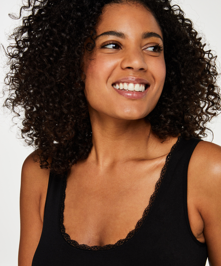 Haut camisole raffermissant - Level 2, Noir