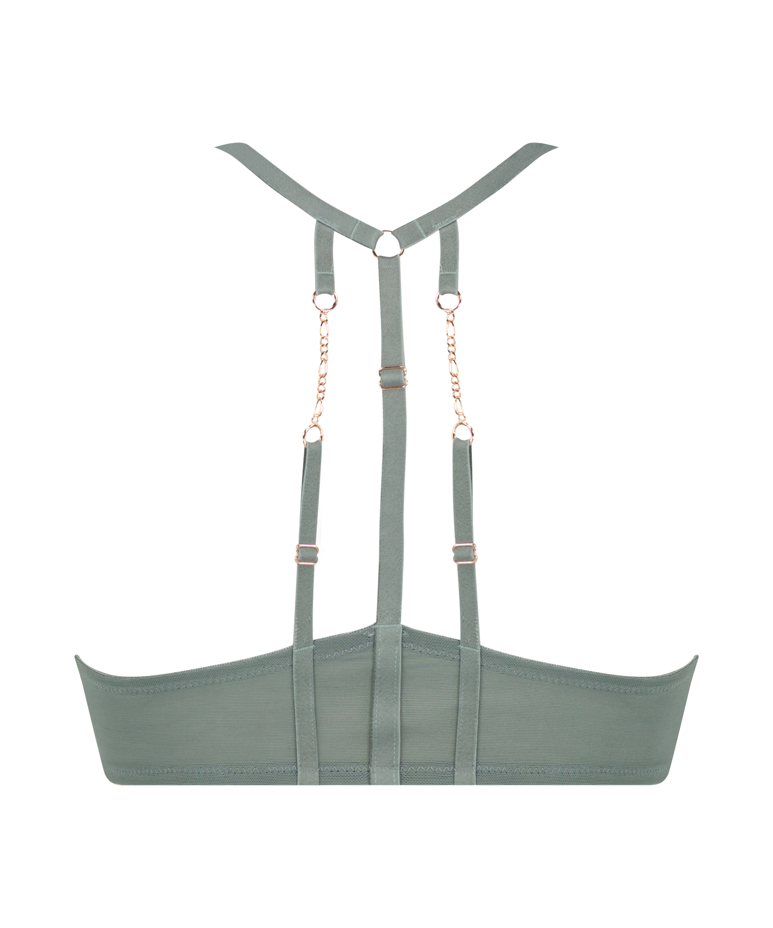 Soutien-gorge push-up &agrave; armatures pr&eacute;form&eacute; Nicole, Vert, main