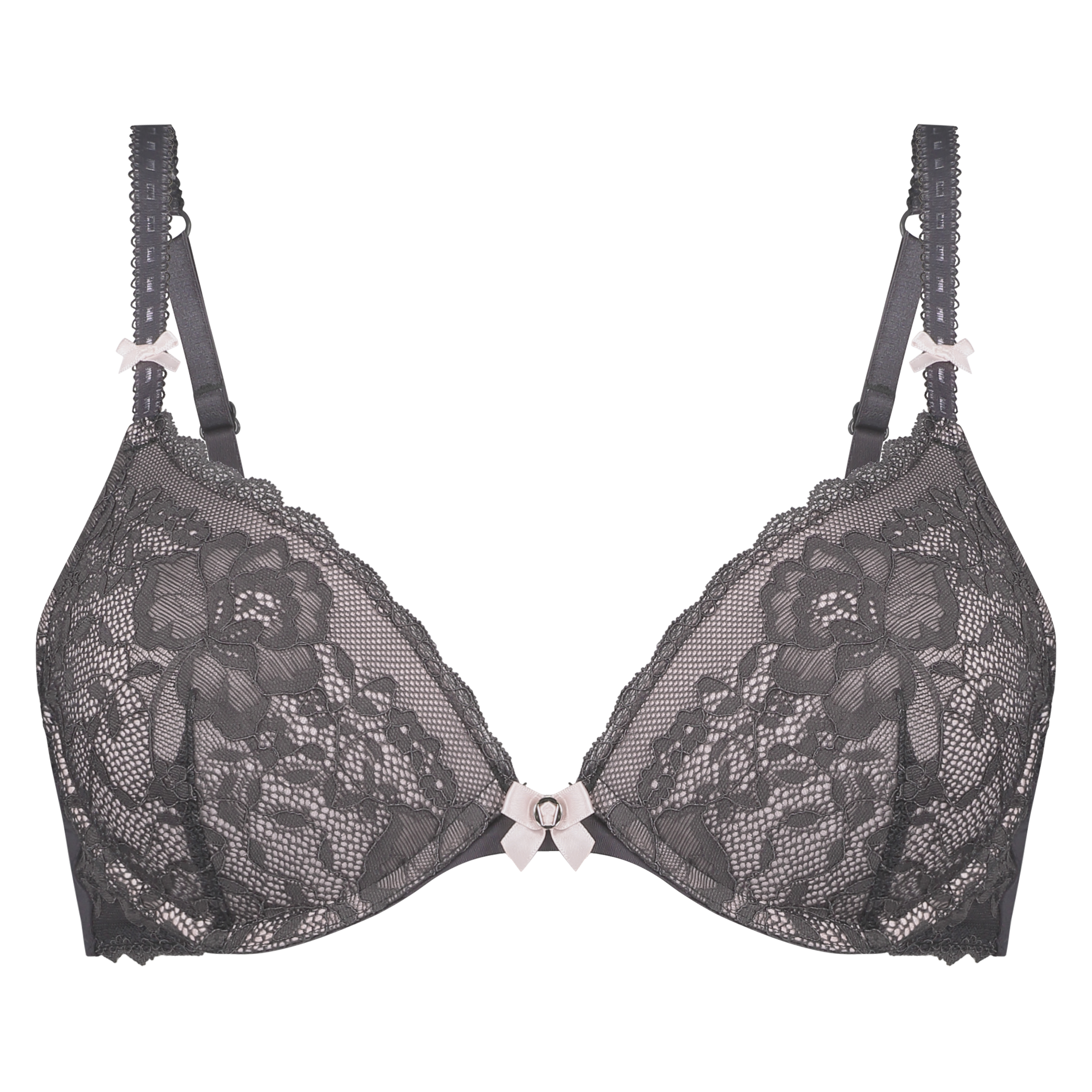 Soutien-gorge à armatures préformé push-up Theresa, Gris, main