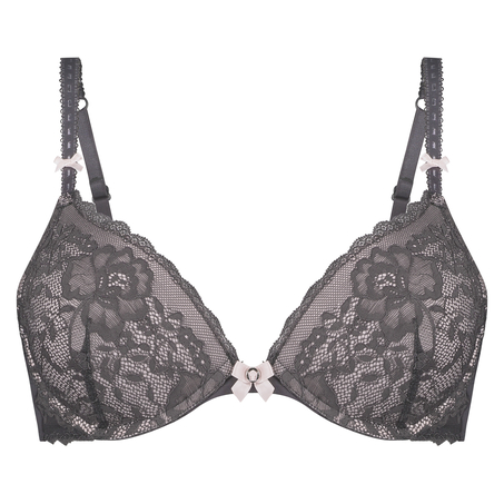 Soutien-gorge à armatures préformé push-up Theresa, Gris