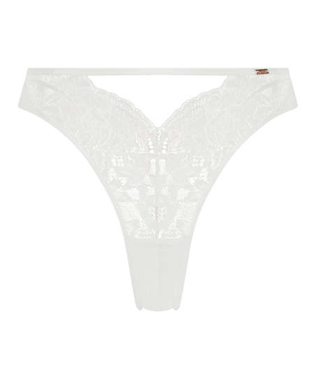 Slip brésilien Indigo, Blanc