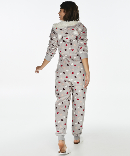 Combinaison Fleece, Gris