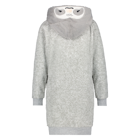 Peignoir Zipper, Gris