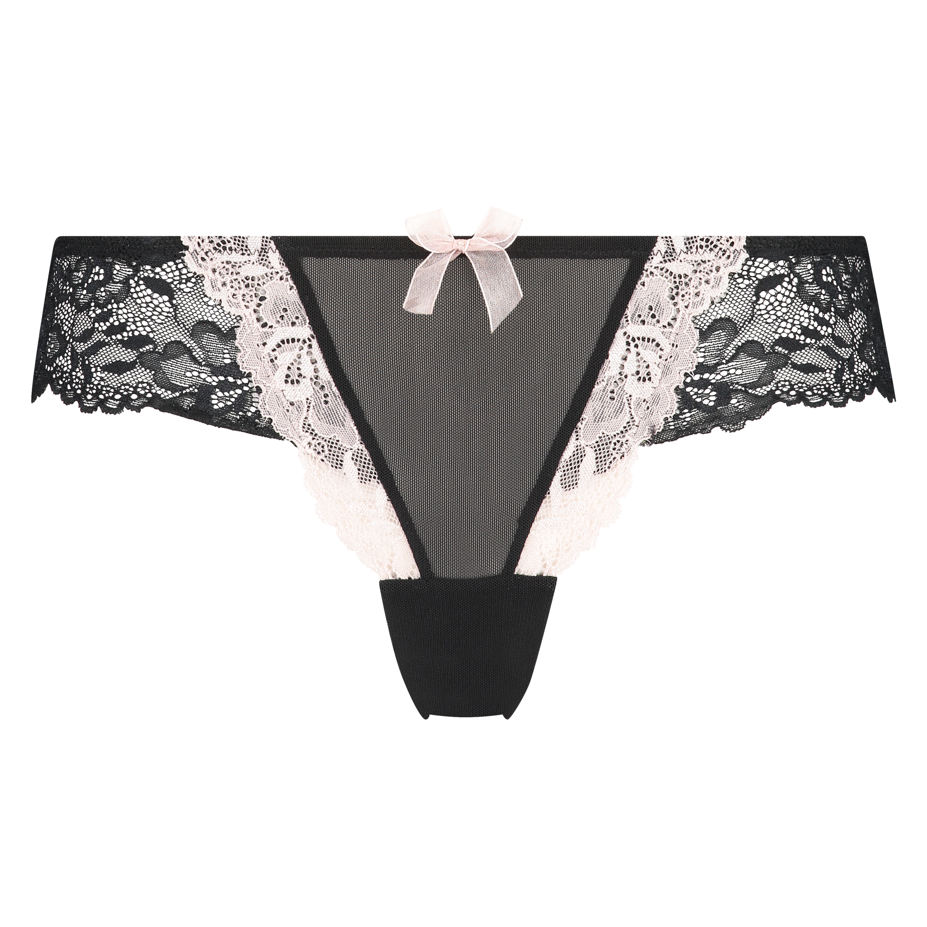 Slip brésilien Crystal, Noir, main