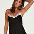 Camisole Satin Nightshade Doutzen, Noir