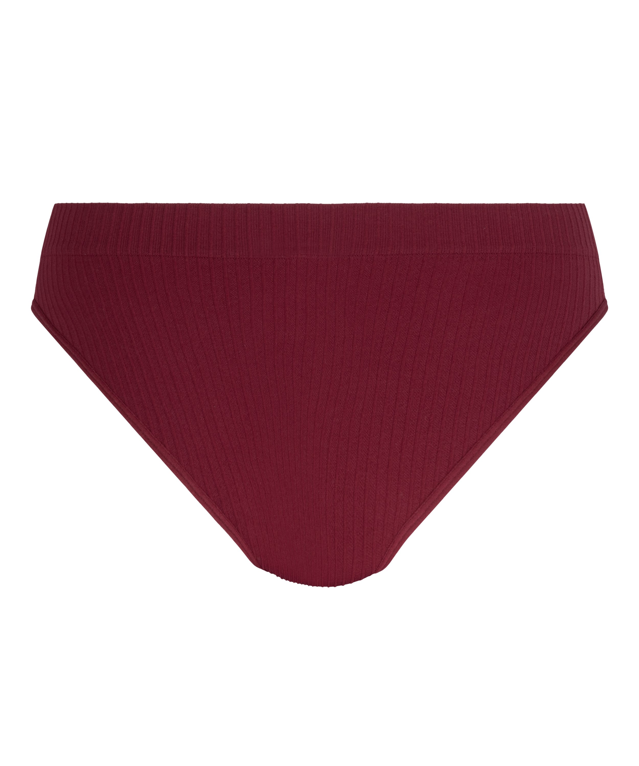 Slip brésilien Dianne, Rouge, main