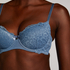 Soutien-gorge à armatures préformé Marine, Bleu