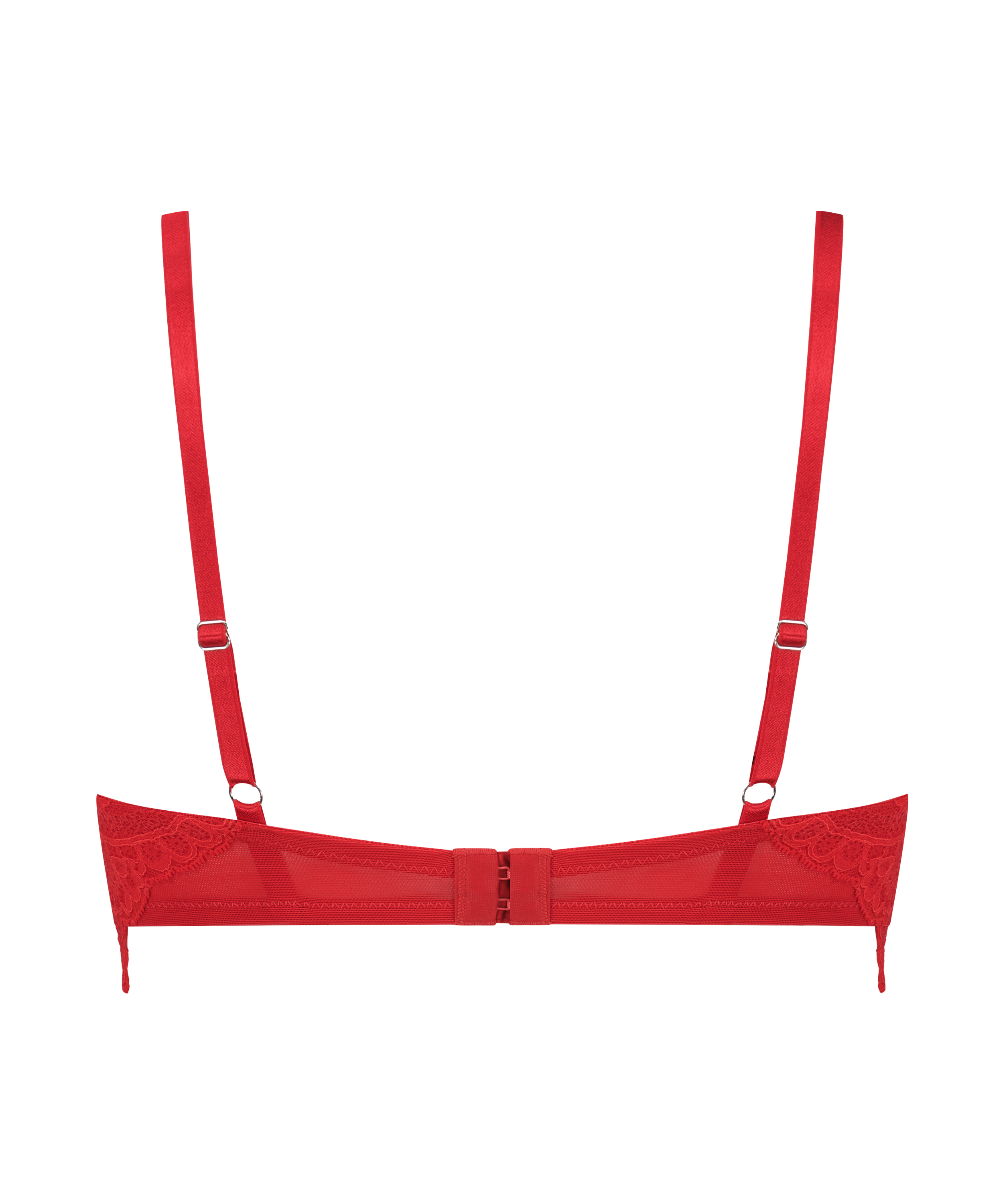 Soutien-gorge à armatures préformé longline Mariah, Rouge, main