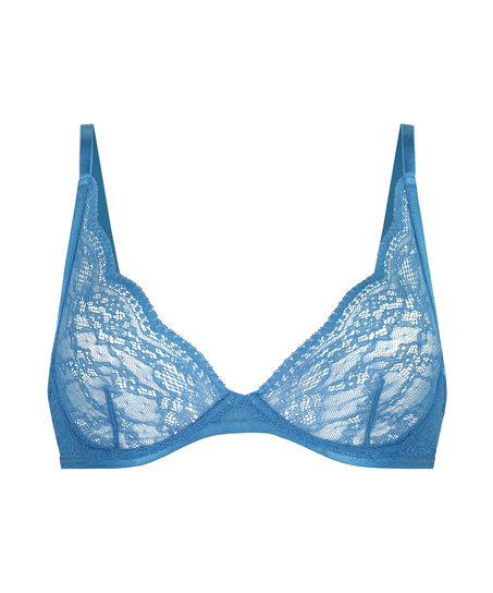 Soutien-gorge à armatures non-préformé Isabelle, Bleu