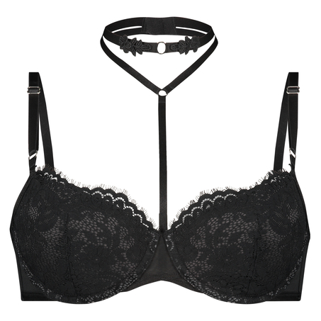 Soutien-gorge à armatures préformé Lauren, Noir