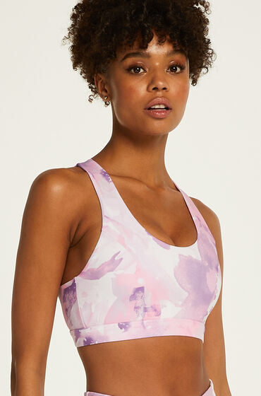 Hunkemöller HKMX Soutien-gorge de sport The Prana niveau 1 Violet