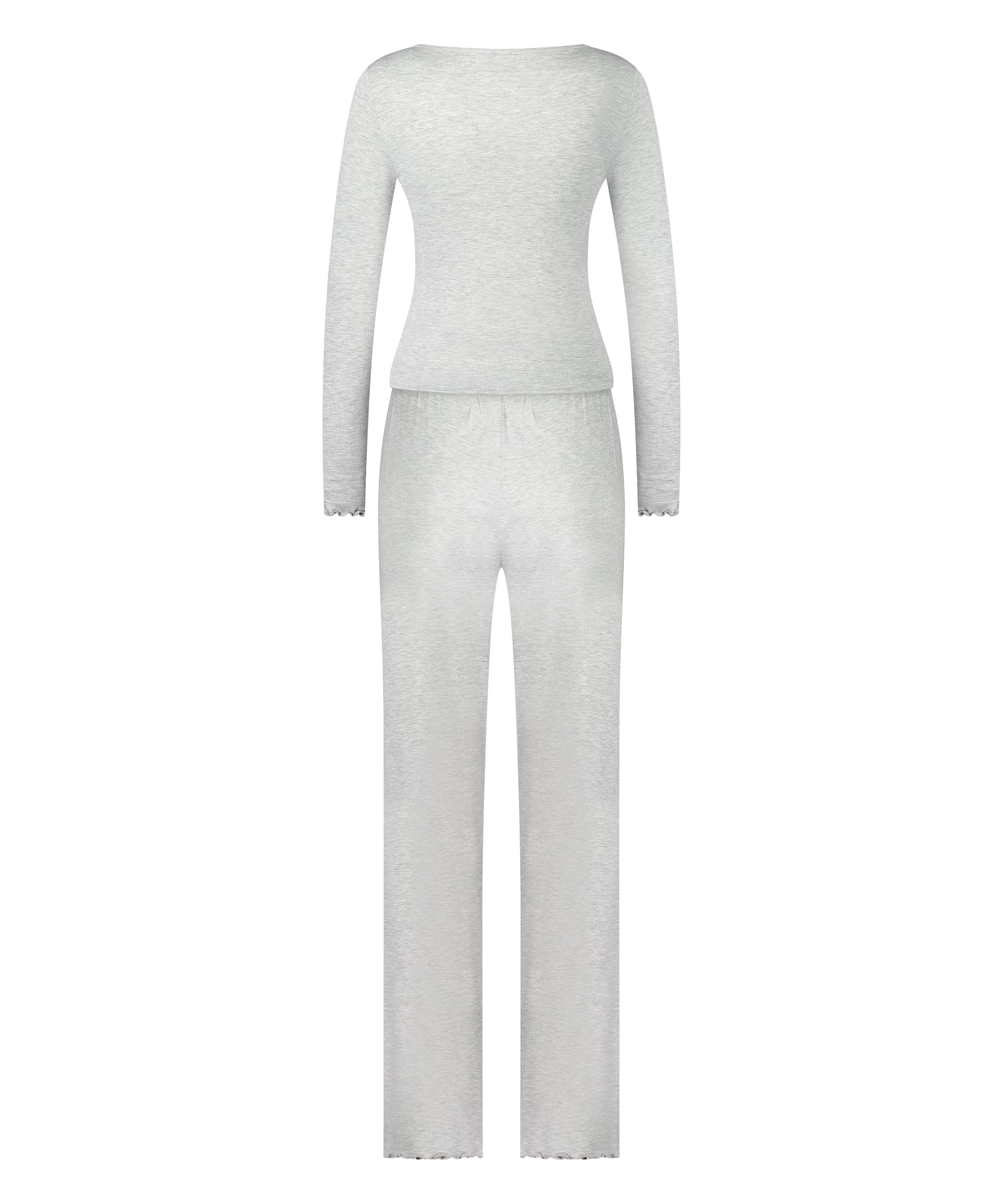 Ensemble de pyjama, Gris, main