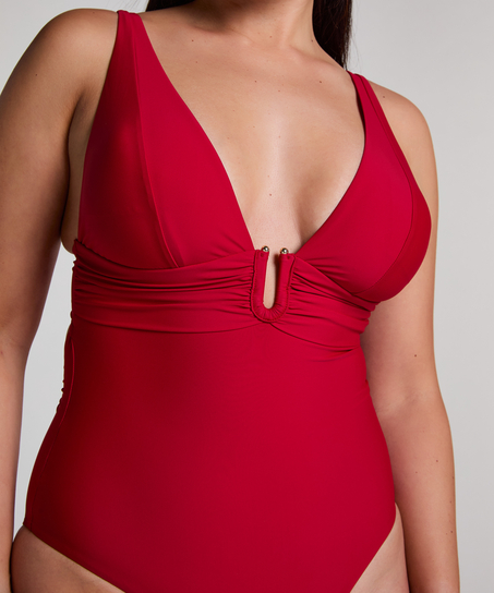 Maillot de bain Shaping Luna, Rouge