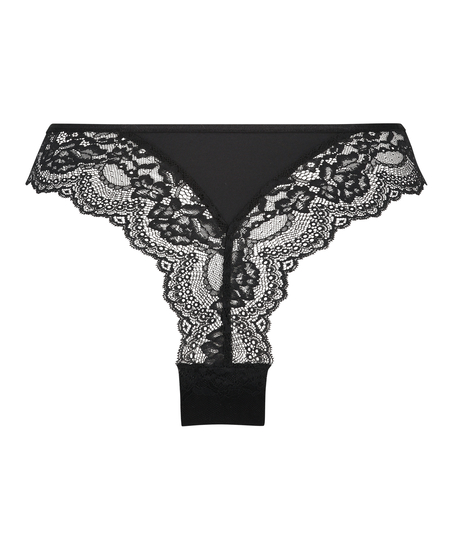 Slip brésilien Dora, Noir