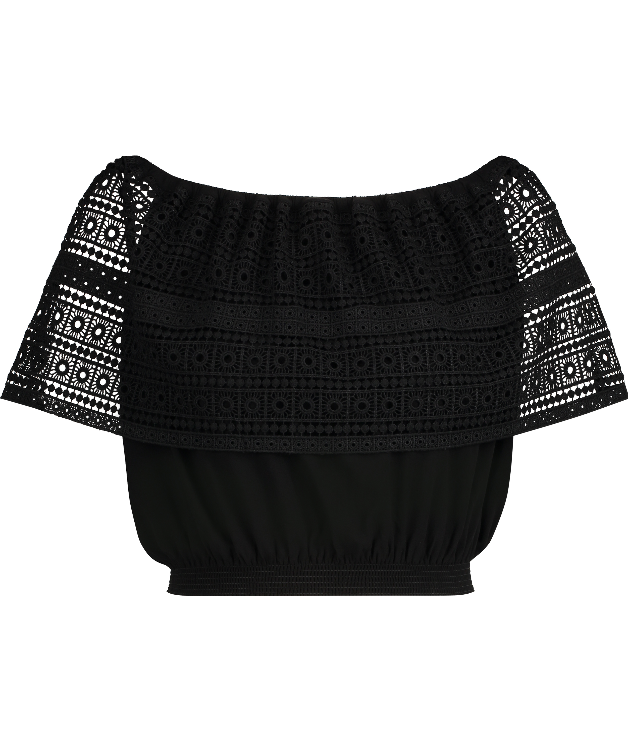 Haut Crochet, Noir, main