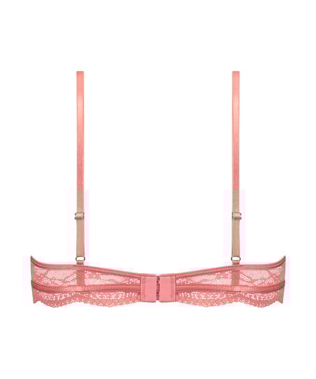 Soutien-gorge non-rembourr&eacute; &agrave; armatures Isabelle, Rose