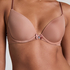 Soutien-gorge à armatures préformé Plunge, Marron