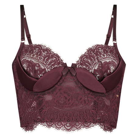 Soutien-gorge corbeille à armatures préformé Nadia, Rouge
