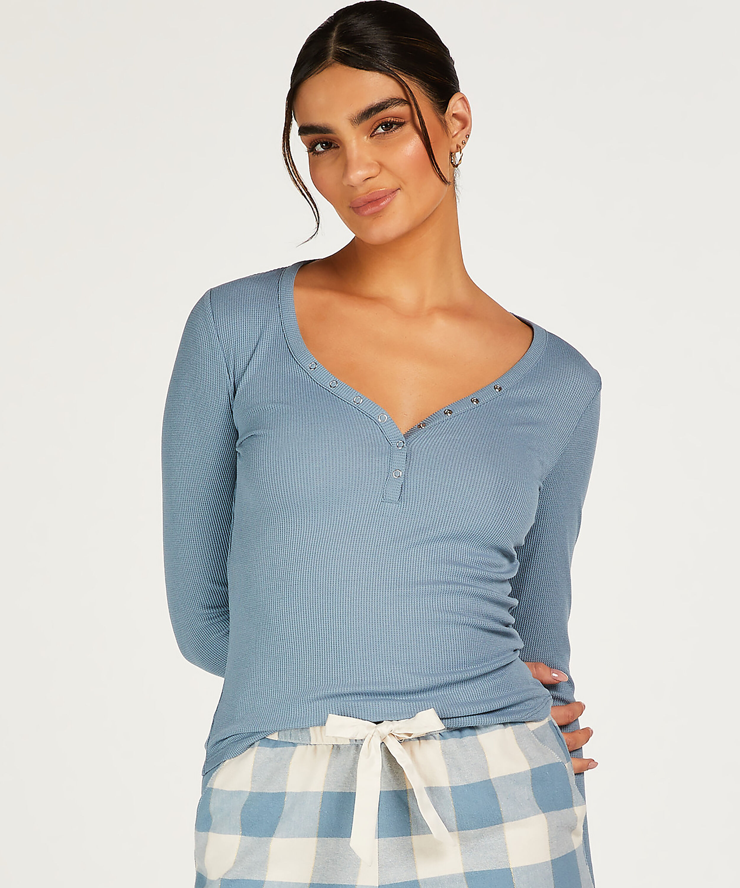 Haut de pyjama, Bleu Haut de pyjama, Bleu
