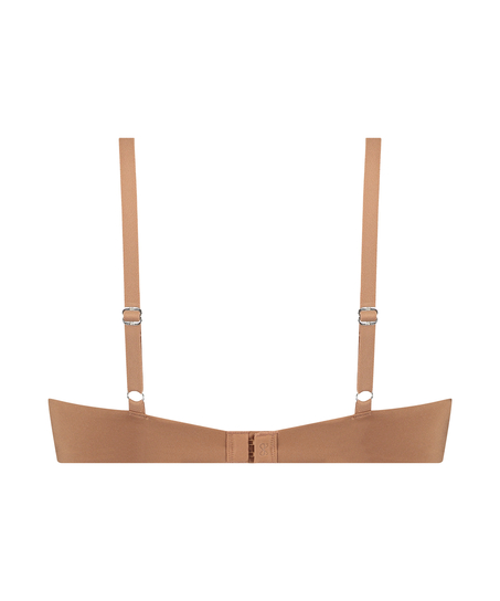 Soutien-gorge à armatures préformé push-up Smooth, Marron