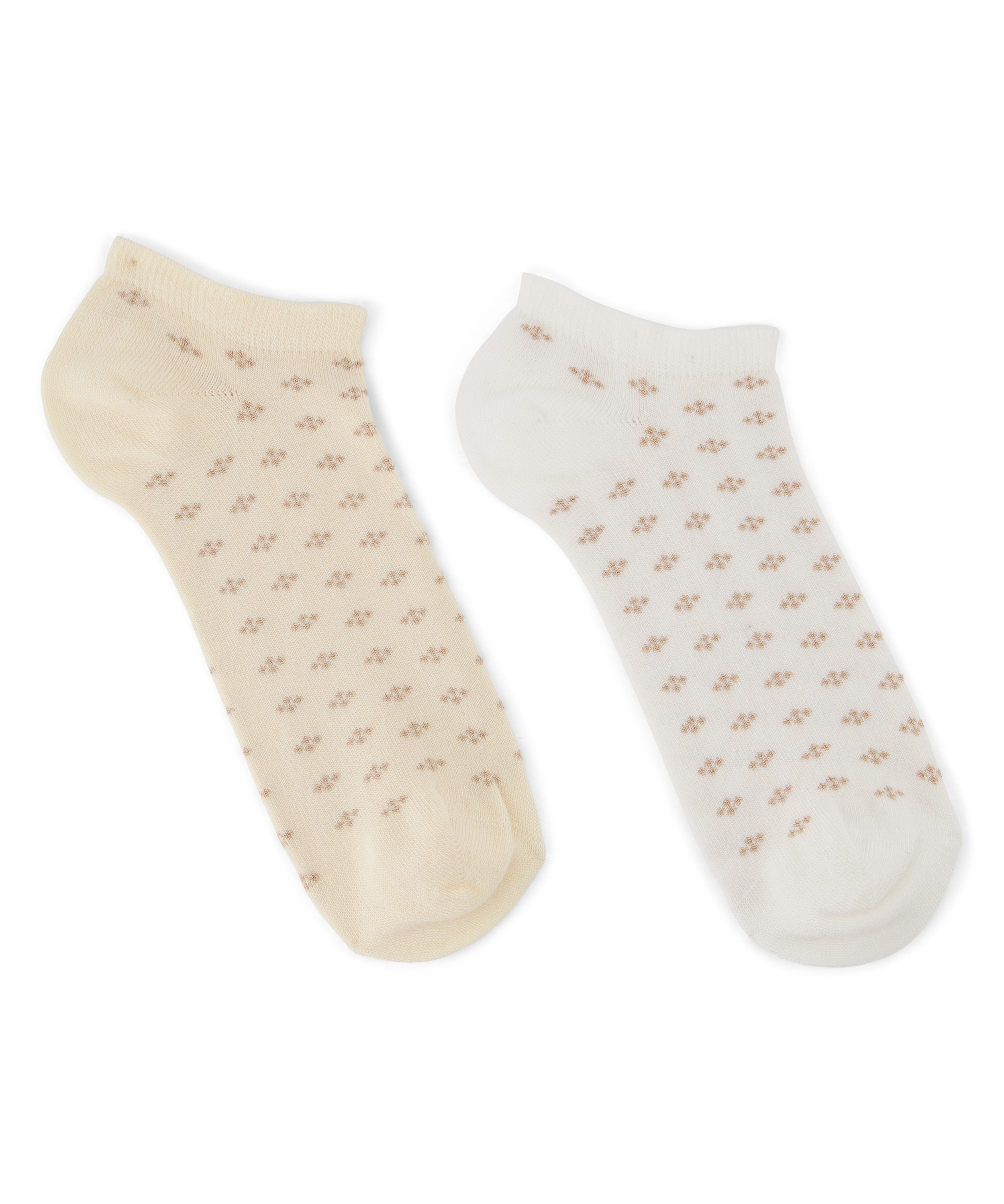 2 Paires de Chaussettes, Blanc, main