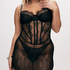Nuisette Lace Camille, Noir