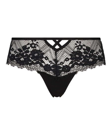 Boxer string Jella, Noir