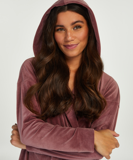 Peignoir Velours, Violet