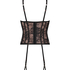 Bustier Magdalena, Noir