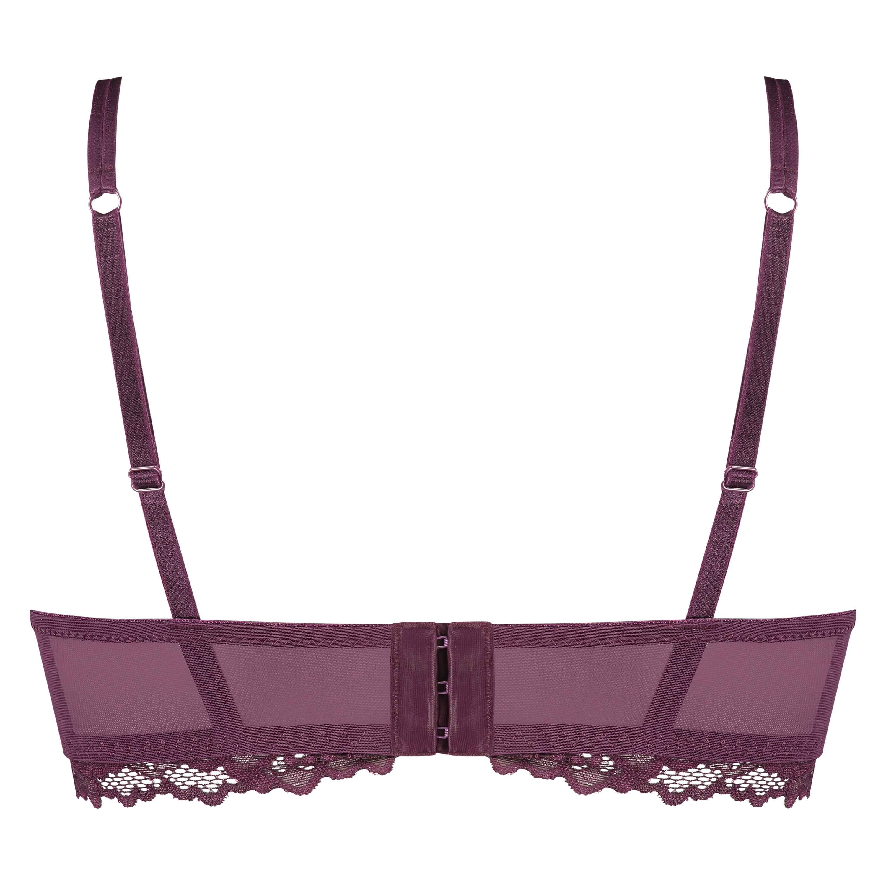 Soutien-gorge pr&eacute;form&eacute; sans armatures Yvonne, Violet, main