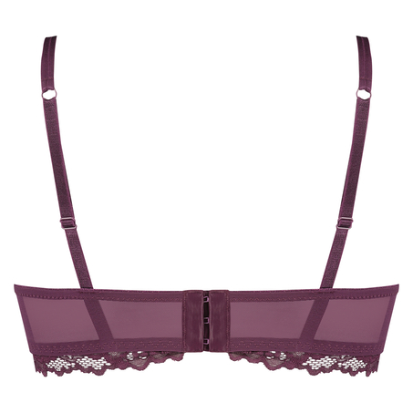 Soutien-gorge pr&eacute;form&eacute; sans armatures Yvonne, Violet