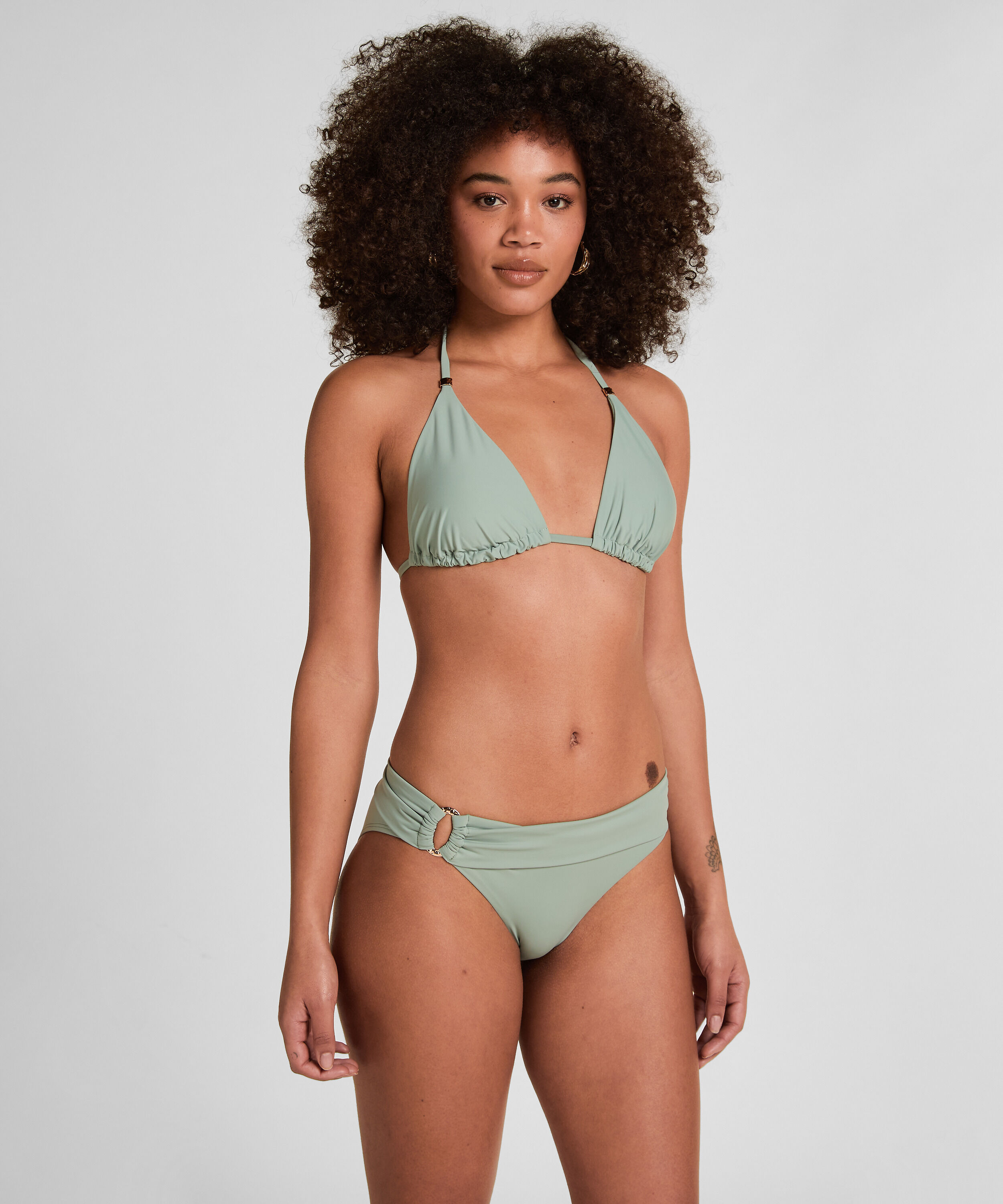 Bas de bikini Luxe Rio, Vert