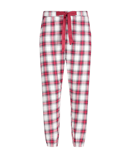 Pantalon de pyjama en sergé, Rouge