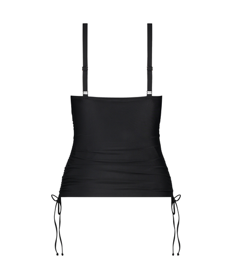 Shaping Tankini Luxe, Noir