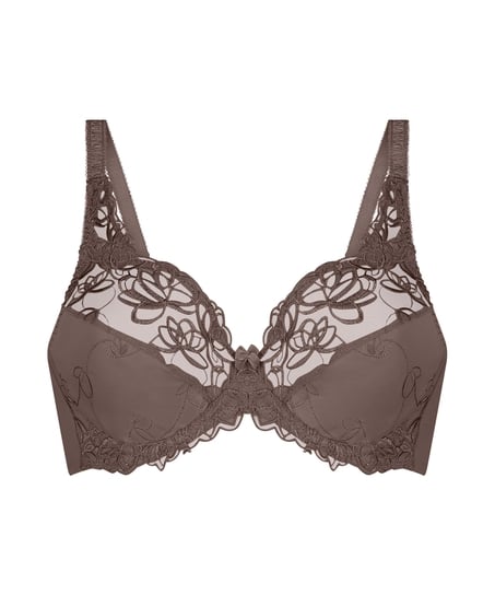 Soutien-gorge à armatures non-préformé Diva, Marron