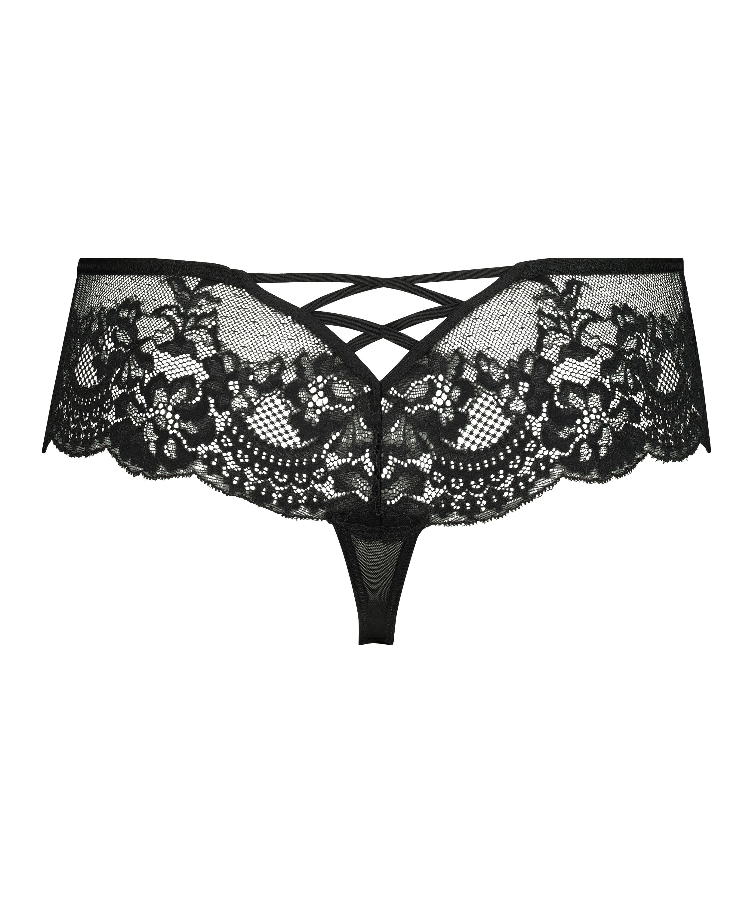 Boxer string Saraya, Noir, main