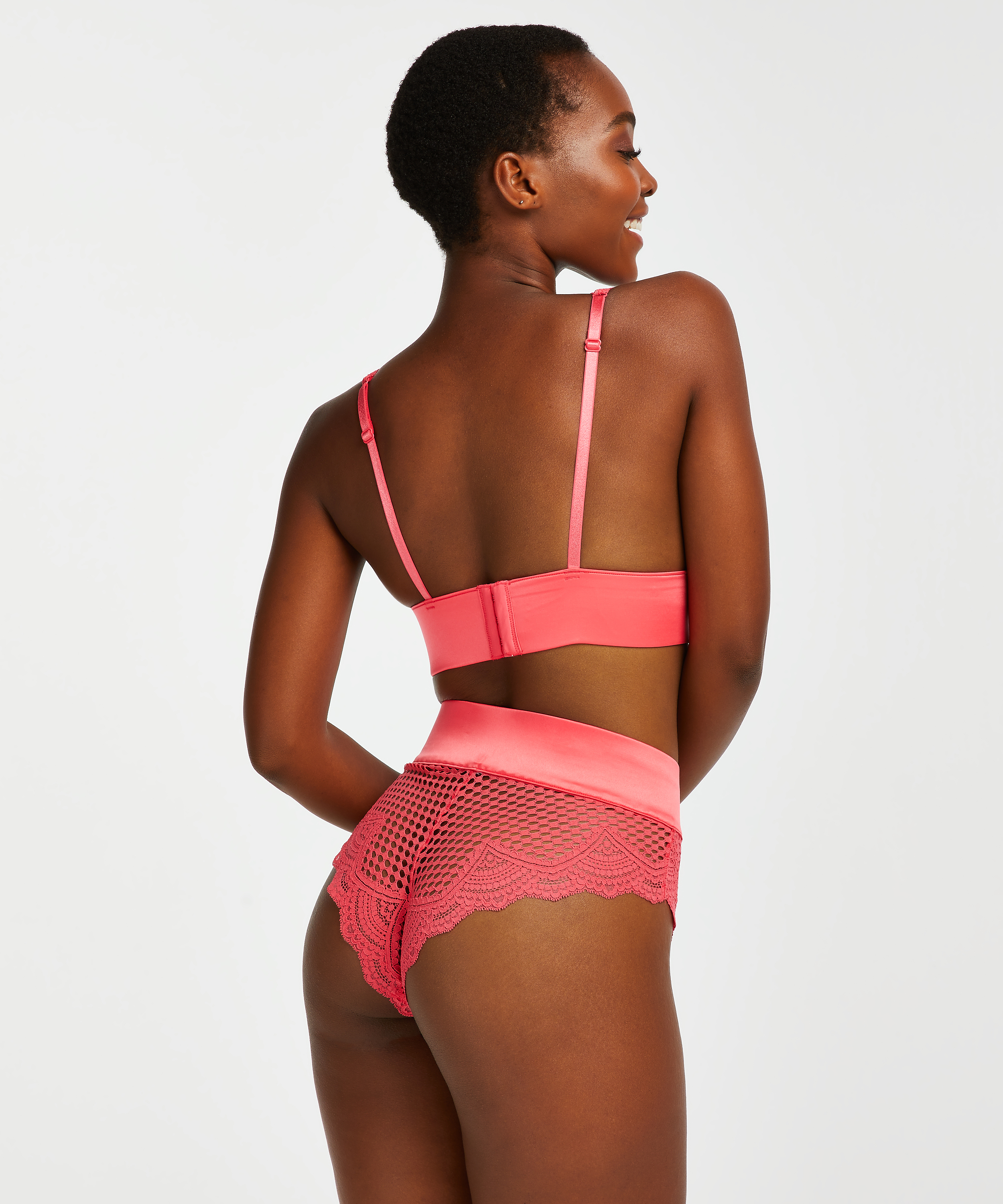 Brassière Duckie, Rouge, main