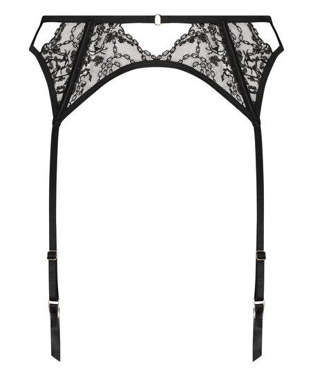 Porte-jarretelles Felicia, Noir