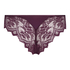 Slip brésilien échancré Heira, Violet