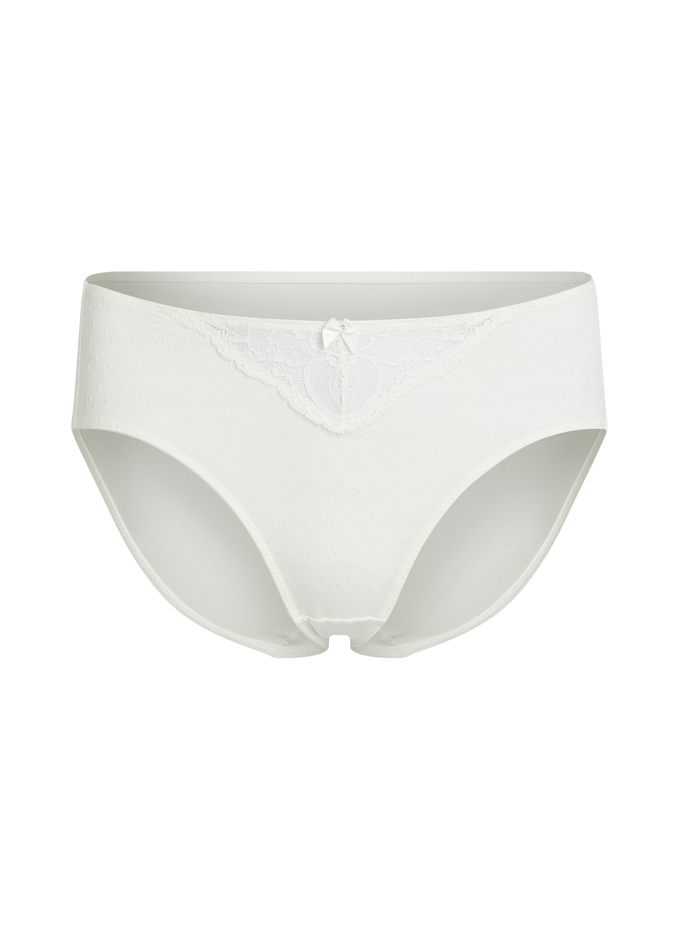 Slip taille haute Sophie, Blanc, main