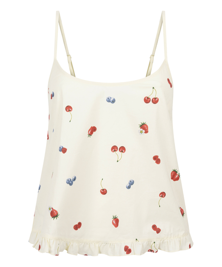 Cami tiss&eacute;, Jaune