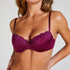 Soutien-gorge à armatures préformé Lace & Shine, Violet