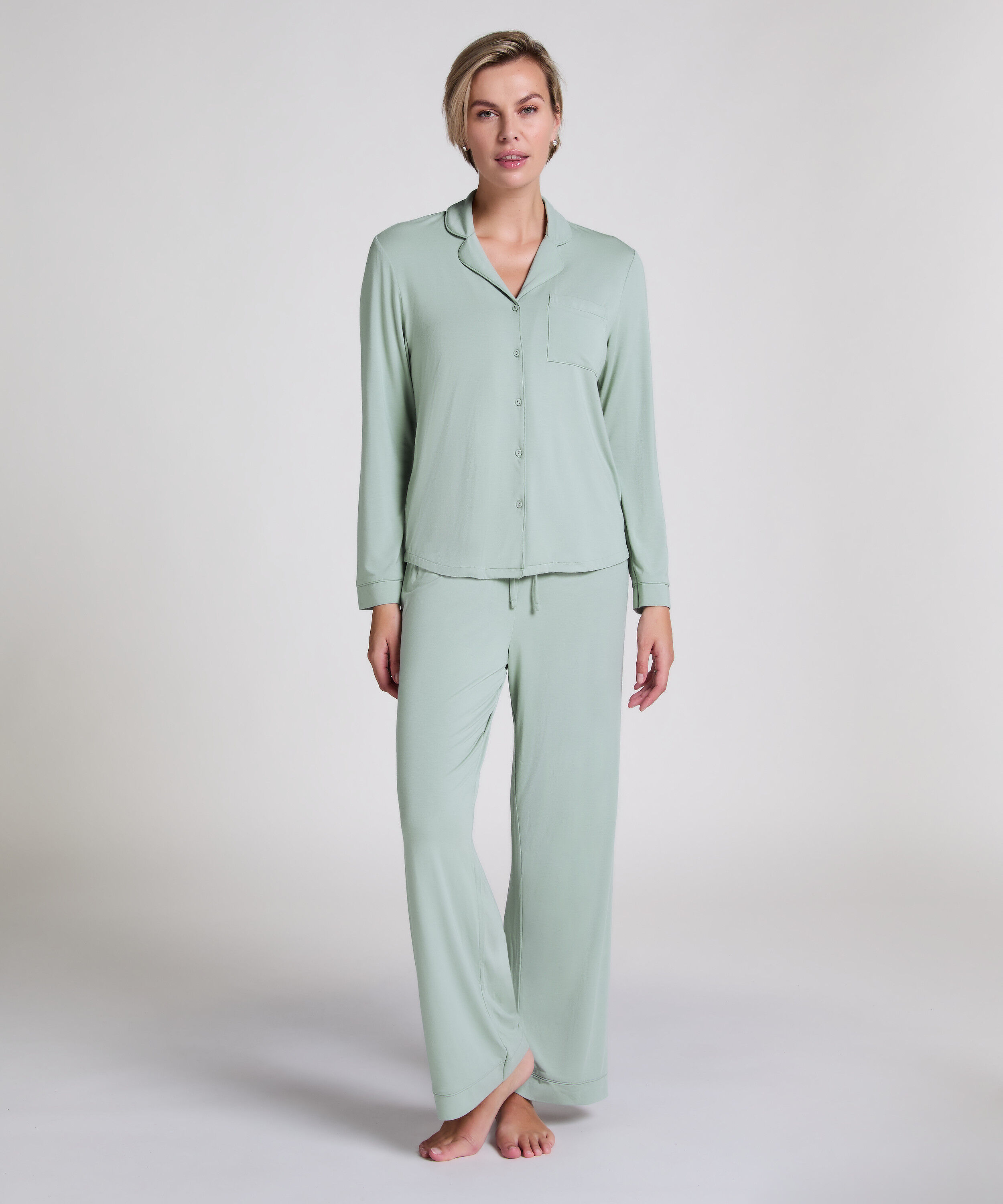 Pantalon en jersey Essential, Vert Pantalon en jersey Essential, Vert