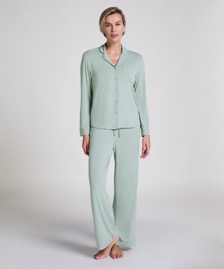 Pantalon en jersey Essential, Vert