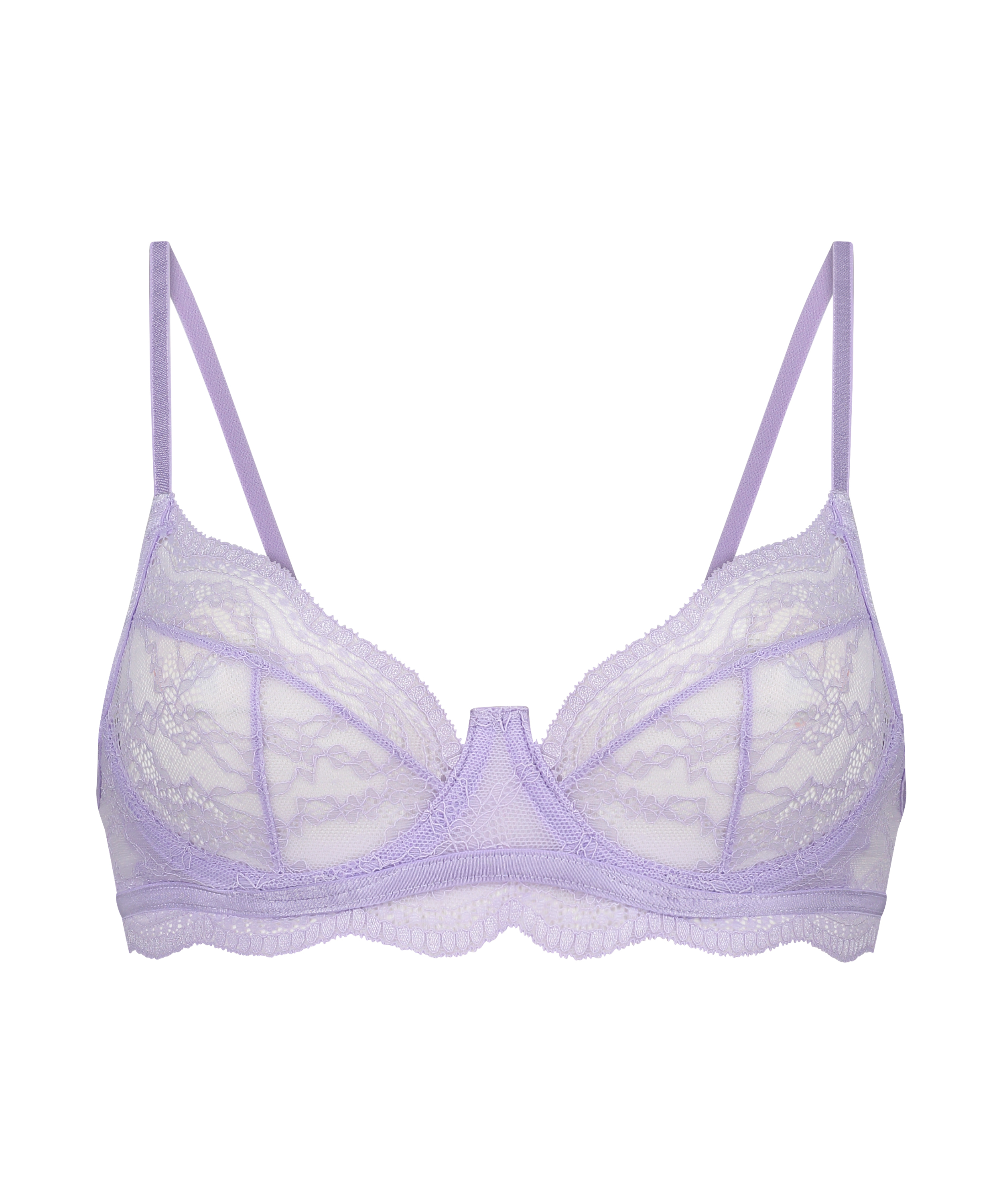 Soutien-gorge non-rembourré à armatures Isabelle, Violet, main